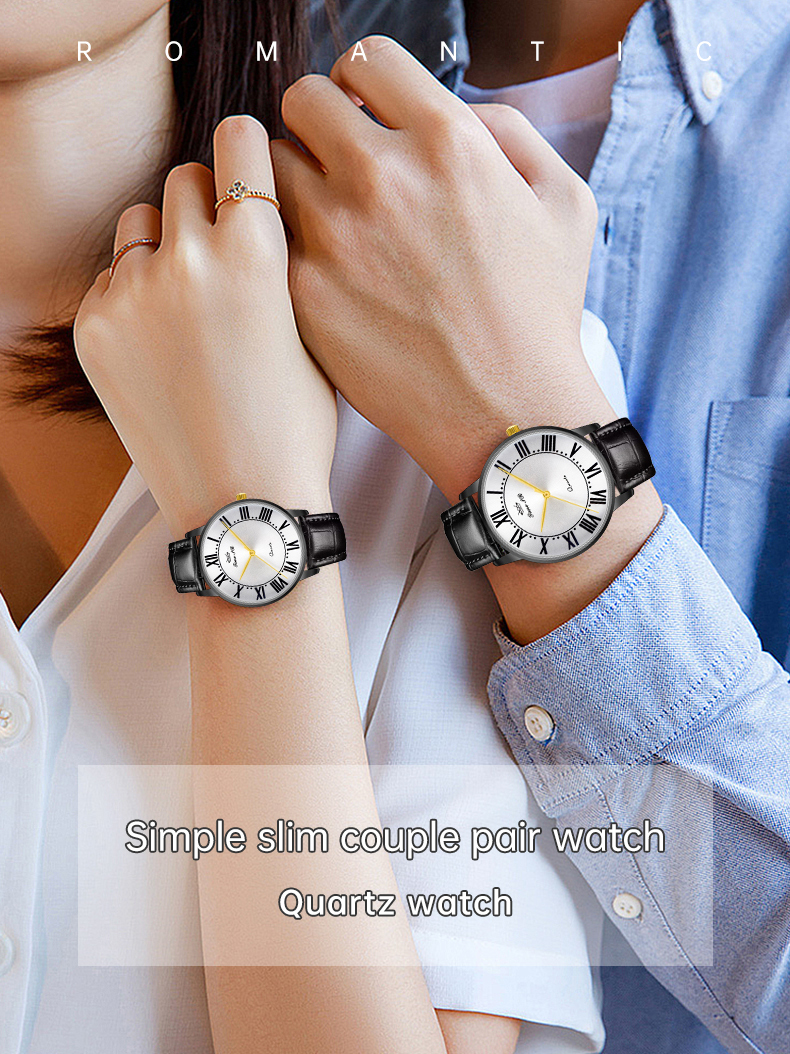 Pareja de relojes de cuarzo