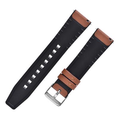 Quick Release Luxury Leather Watch Strap